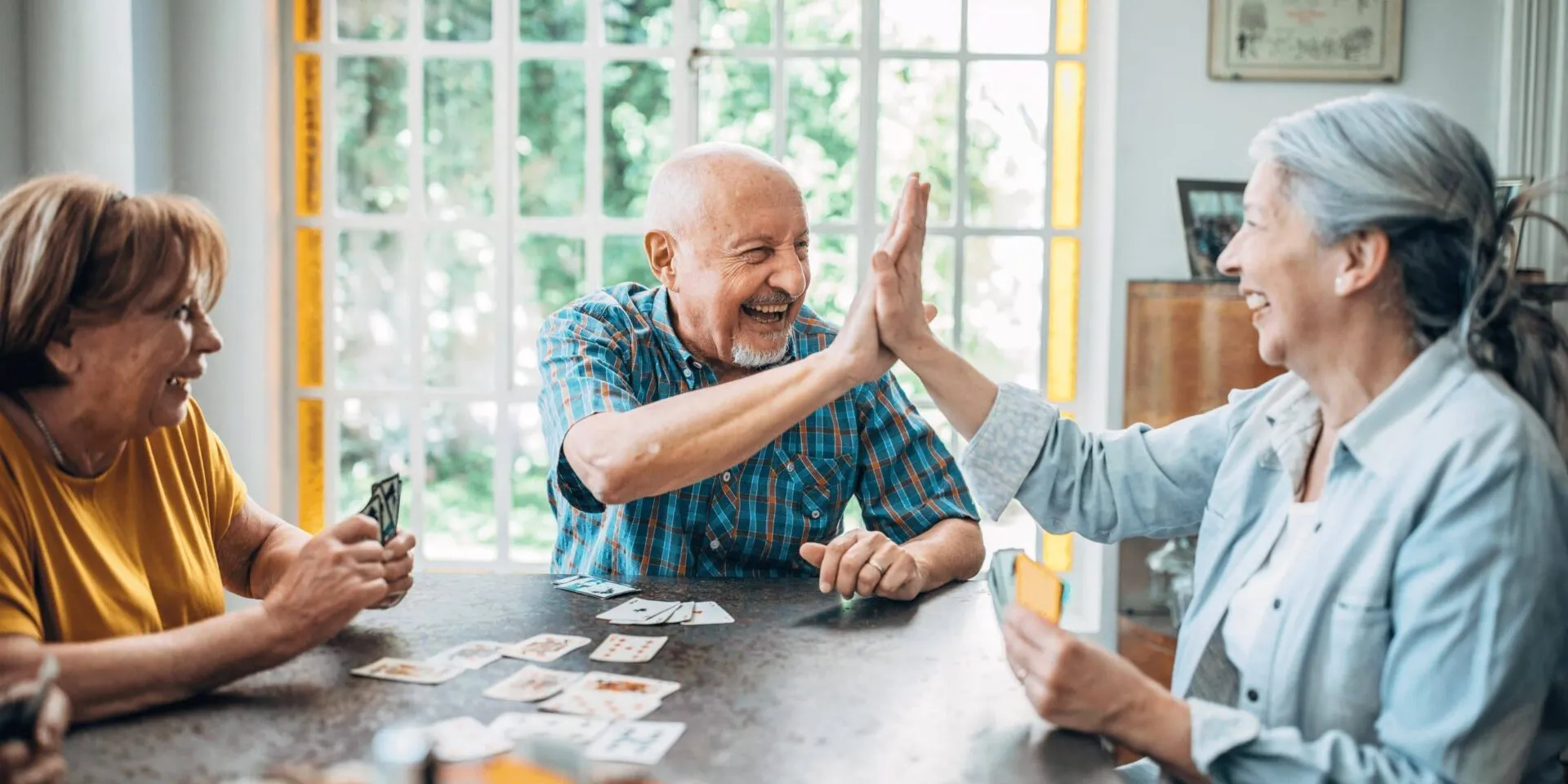 Healthcare professionals providing care